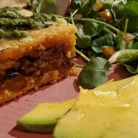 Pastelón de Yuca at El Secreto De Bruny in Carolina