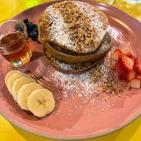 Pumpkin pancakes  at El Secreto De Bruny in Carolina