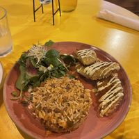 Arroz mamposteao con falafel   at El Secreto De Bruny in Carolina