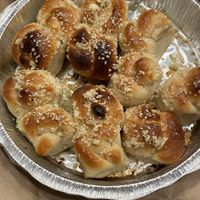 Vegan garlic knots  at Pienezza Pizza in Kissimmee