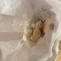 The donuts bag  at Pienezza Pizza in Kissimmee