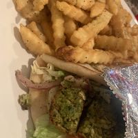 Veganized Falafel sandwich  at Zullee in Yakima