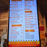 Menu at Cheese Louise in Portland