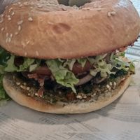 Rap burguer #Veganuary at O Pátio Hamburgueria in Grandola