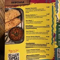 Menu   at Desi Street Food in Leicester