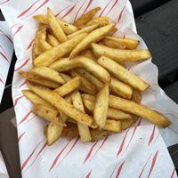 Naked fries  at Greedy Vegan in Chelmsford