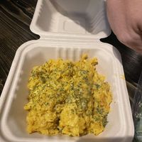 Mac and cheese - super unique but great  at Banu Vegan in Durham