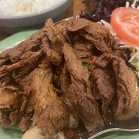 Vegetarische Ente mit Thai Basilikum, Chilischoten und Gemüse   at Chada Thai in Freiburg