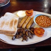 Vegan breakfast at Copper Cogs in Long Eaton