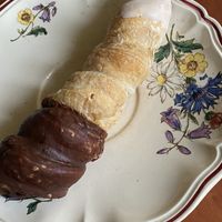 Rurka with tofuu  at Cukiernia Starowicz in Krakow