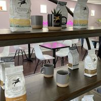 Coffee for sale  at Dude's Donuts in Port Orchard