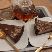 Tarta monte i tarta Ferrero at Turlaj Klopsa - Karmelicka in Krakow