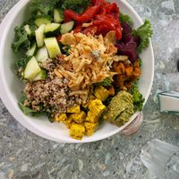 Quinoa salad at Main Street in Ingonish