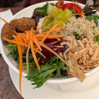 Mediterranean salad at Main Street in Ingonish