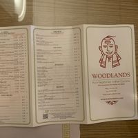 Everything with a green dot is vegan at Woodlands in Fairfax