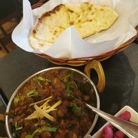 Cheese nan and I don't know at Masala Twist Indian & Thai food in Pattaya