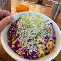 veggie brown rice bowl at Active Culture in Novato