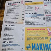 Menu June 2024 at Boston Tea Party in Birmingham