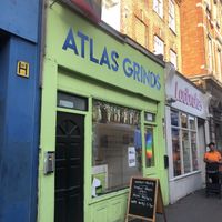 Cafe exterior (so you can find it)  at Atlas Grinds in North London
