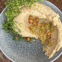 Hummus  at La Zorra in Sitges