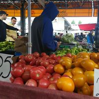 Food at Central Market in Chisinau