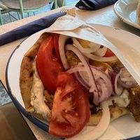 Vegan gyros  at Apló Greek Kitchen & Foods in Berlin