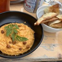 Hummus du jourr  at La Luck in Lille