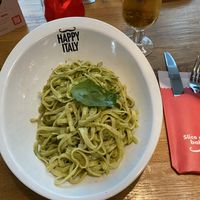 Vegan pasta pesto  at Happy Italy - Kop van Zuid in Rotterdam