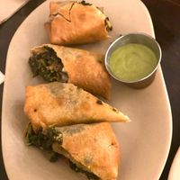 Eggrolls were tasty at Mantra Kitchen in Houston