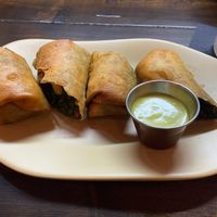 Egg roll appetizer  at Mantra Kitchen in Houston