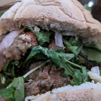 The lioness at Mantra Kitchen in Houston