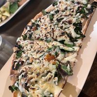 Flat bread Butternut Kale  at Mantra Kitchen in Houston