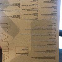 mantra menu at Mantra Kitchen in Houston