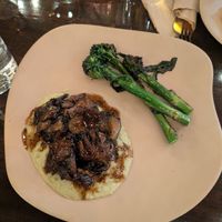 Oyster mushroom marsala at Mantra Kitchen in Houston