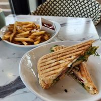 Panini at Coco Bistro & Bar in Chapel Hill