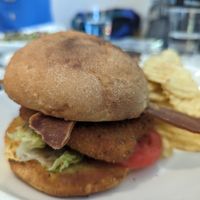 Chickn and Bakon at Coco Bistro & Bar in Chapel Hill