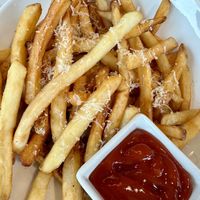 Truffle parm fries   at Coco Bistro & Bar in Chapel Hill