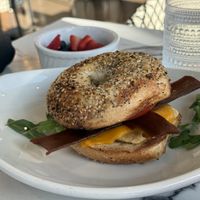 BEC bagel   at Coco Bistro & Bar in Chapel Hill