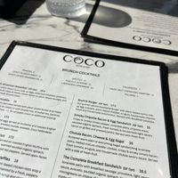 Aesthetic.   at Coco Bistro & Bar in Chapel Hill