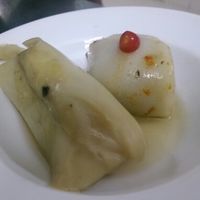 2 snacks we tried at Quán Chay Nga in Da Nang