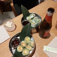 Summer rolls at La Vietnamita in Barcelona