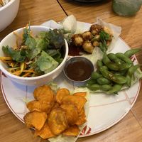 Tasting platter  at La Vietnamita in Barcelona