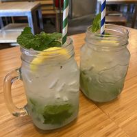 Mint lemonade  at La Vietnamita in Barcelona