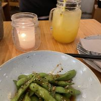Edamame #Veganuary at La Vietnamita in Barcelona