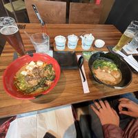 Mine is the one on the left   at JINYA Ramen Bar in Charlotte