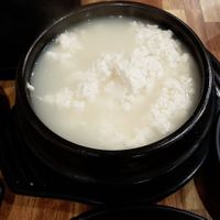 Fresh silken tofu 순두부 at Duri Doomby - 두리둠비 in Jeju