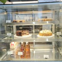 display of cakes (changes regularly) at Second Breeze in Bucheon
