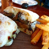 eggplant ciabatta at Mu - 무 in Seoul