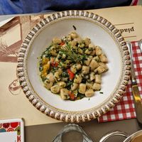 Vegan gnocchi at La Mia Mamma in Ciudad Real