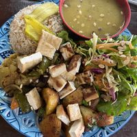 Thali   at Vegan Way in Pokhara